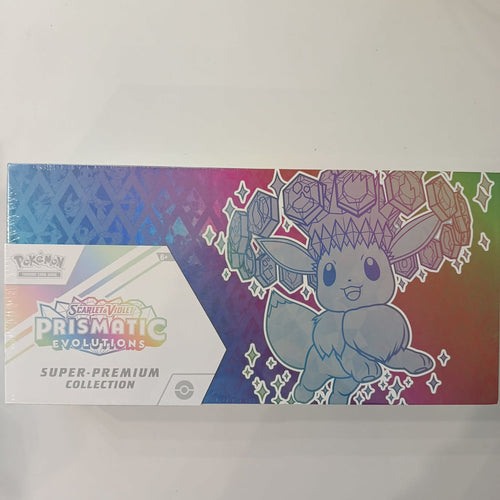 Pokemon Prismatic Evolutions Eevee Super-Premium Collection 2025 (English)