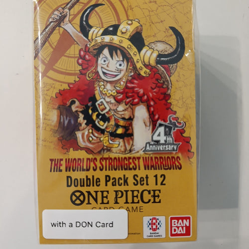 One Piece The World's Strongest Warriors (DP-12) Monkey D. Luffy Double Pack Set 2025 (Eng