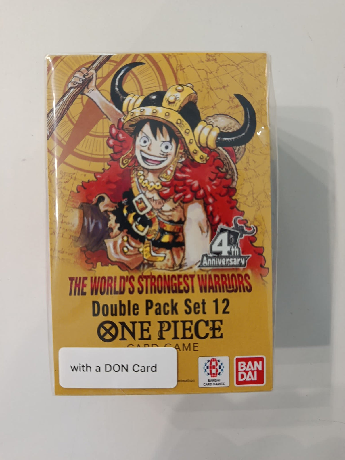 One Piece The World's Strongest Warriors (DP-12) Monkey D. Luffy Double Pack Set 2025 (Eng