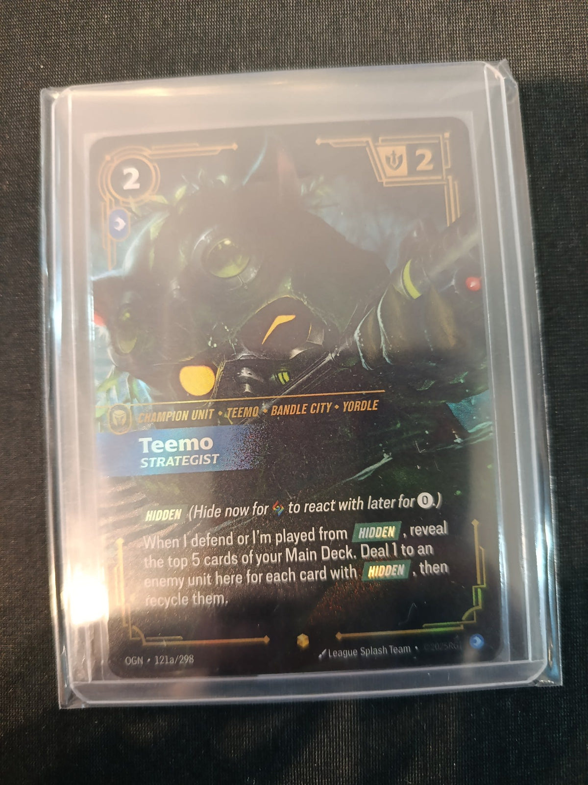 Trading Card Teemo OGN #121a/298 2025 (English)