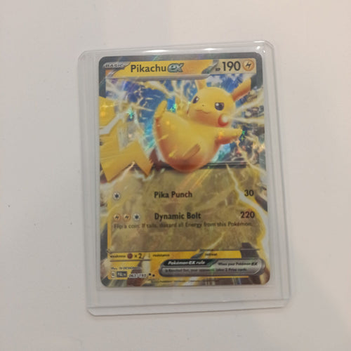 2023 Pokemon Company Paldea Evolved Pikachu ex #063/193