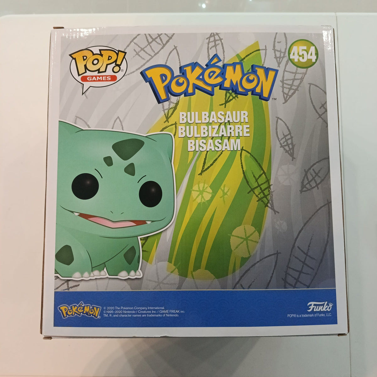 2020 Funko Pop Pop! Games Bulbasaur #454 - view 2