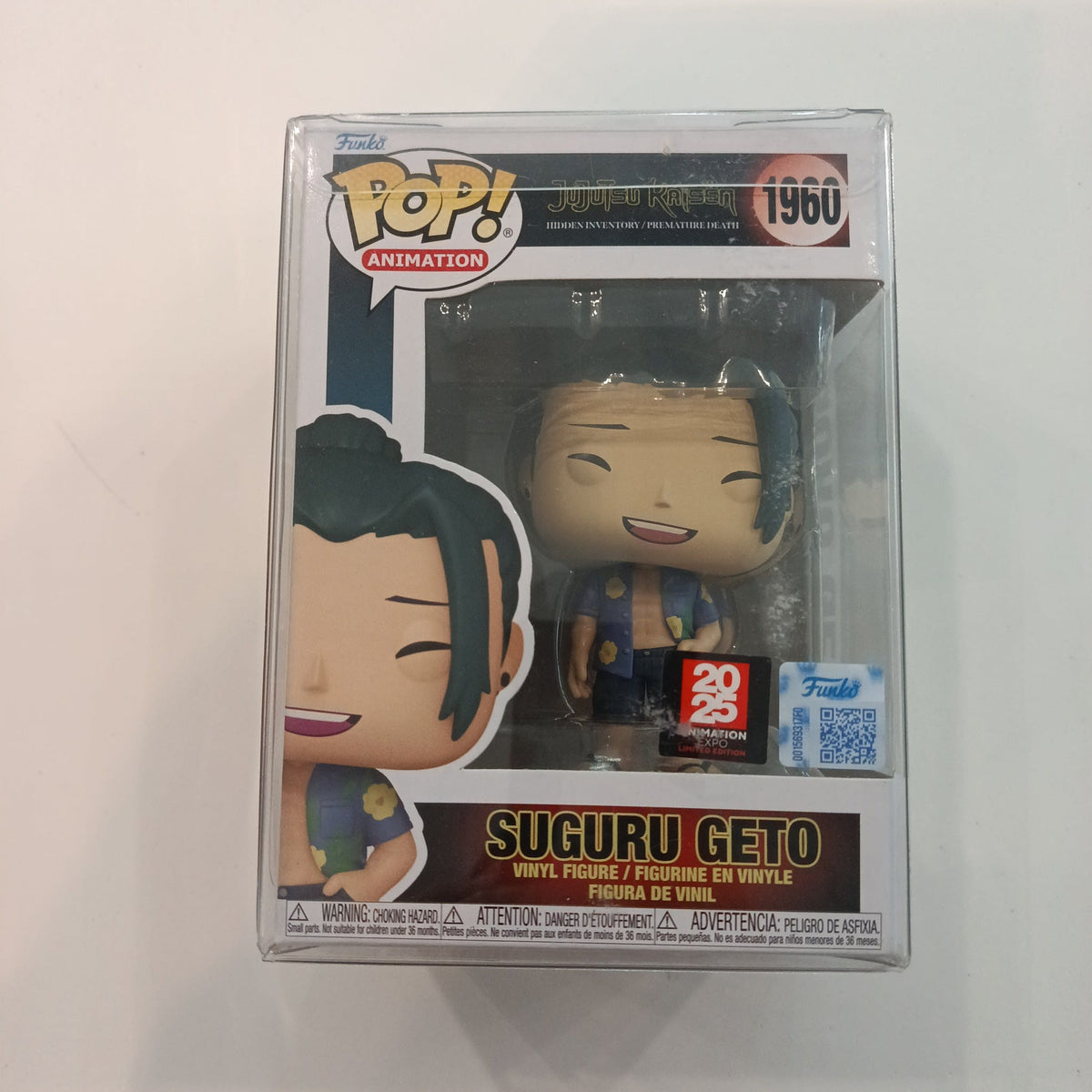 2025 Funko Pop Jujutsu Kaisen – Hidden Inventory / Premature Death Suguru Geto #1960