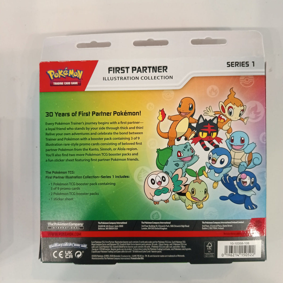 Pokemon First Partner Illustration Collection Charmander Collection Box 2026 (English) - view 2
