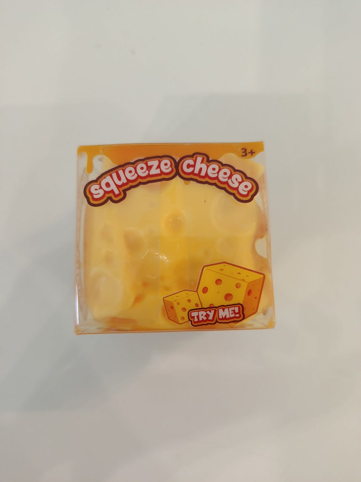 Squeeze Cheese Squeeze Cheese Stress Toy