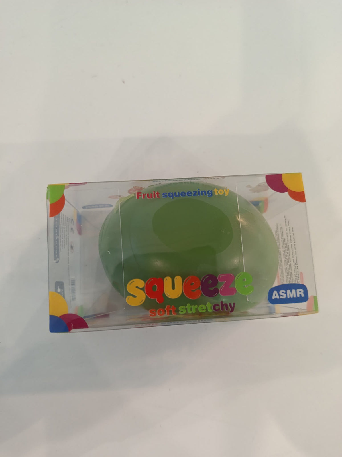 Squeeze Soft Stretchy Fruit Squeezing Toy (Green)
