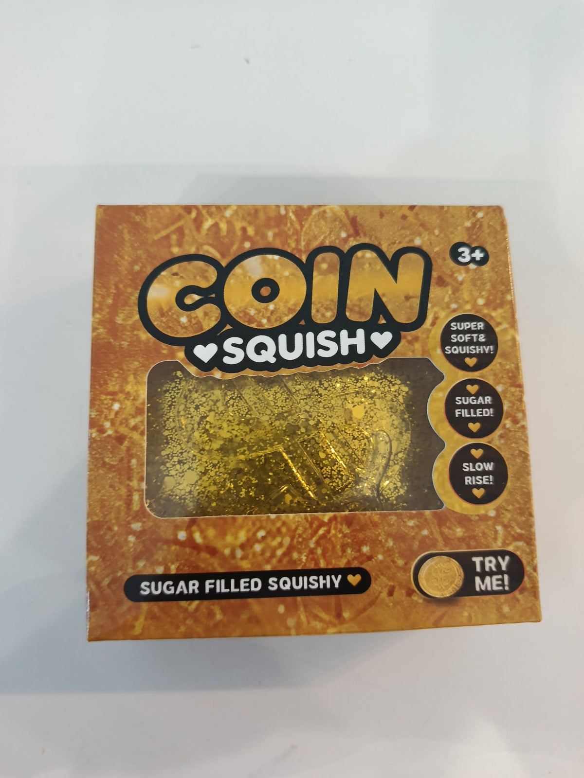 Coin Squish Sugar Filled Squishy Gold Coin