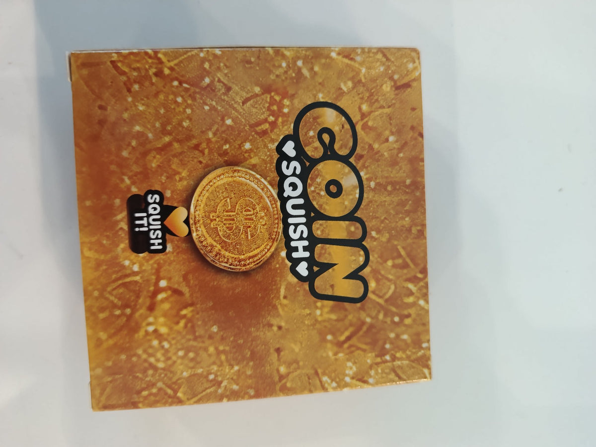 Coin Squish Sugar Filled Squishy Gold Coin - view 2