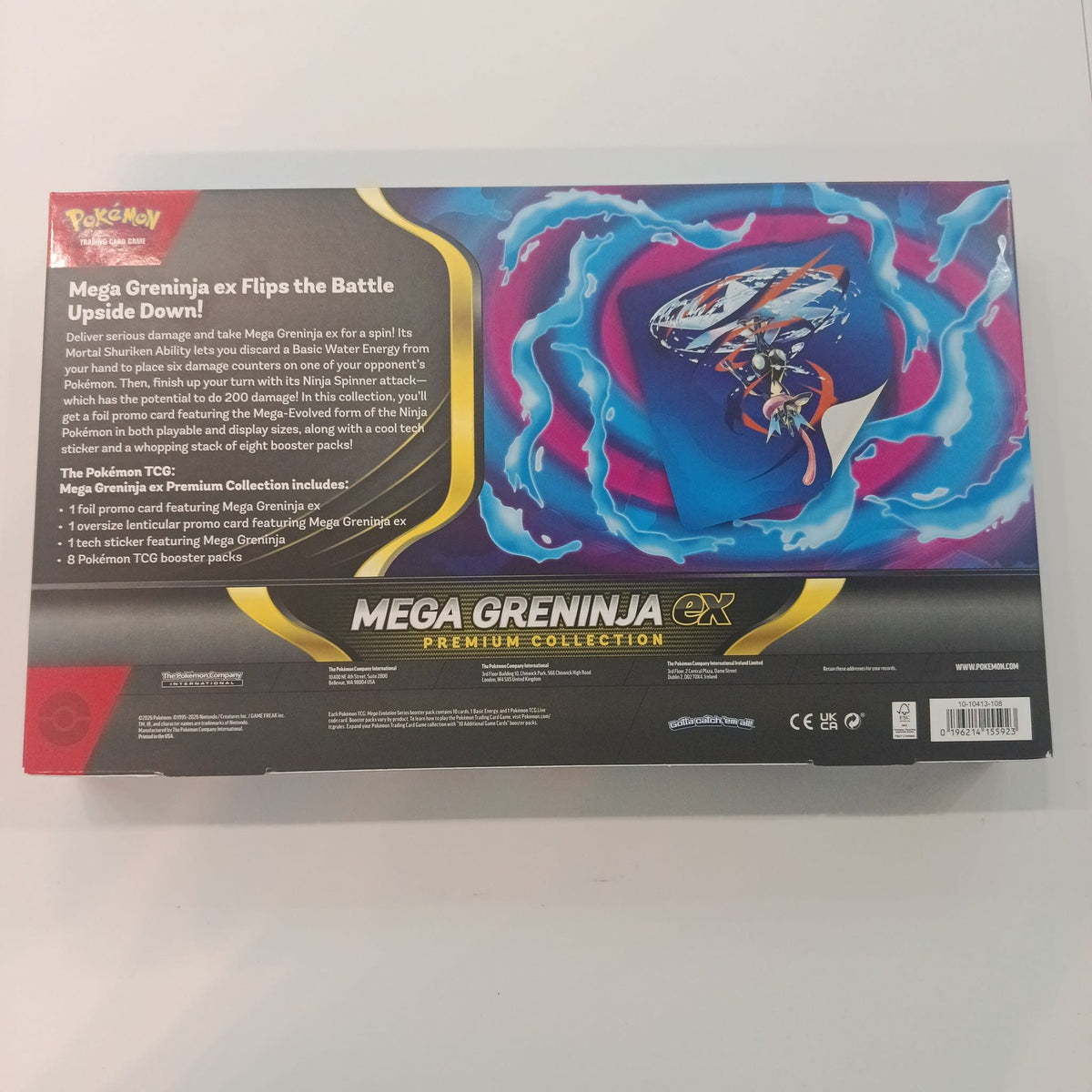 Pokemon Mega Greninja ex Premium Collection Mega Greninja ex - view 2