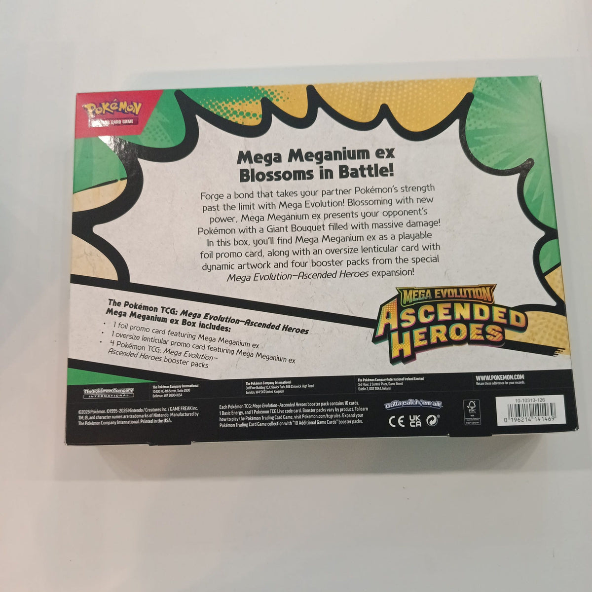 2026 Pokemon TCG Mega Evolution Mega Meganium ex - view 2