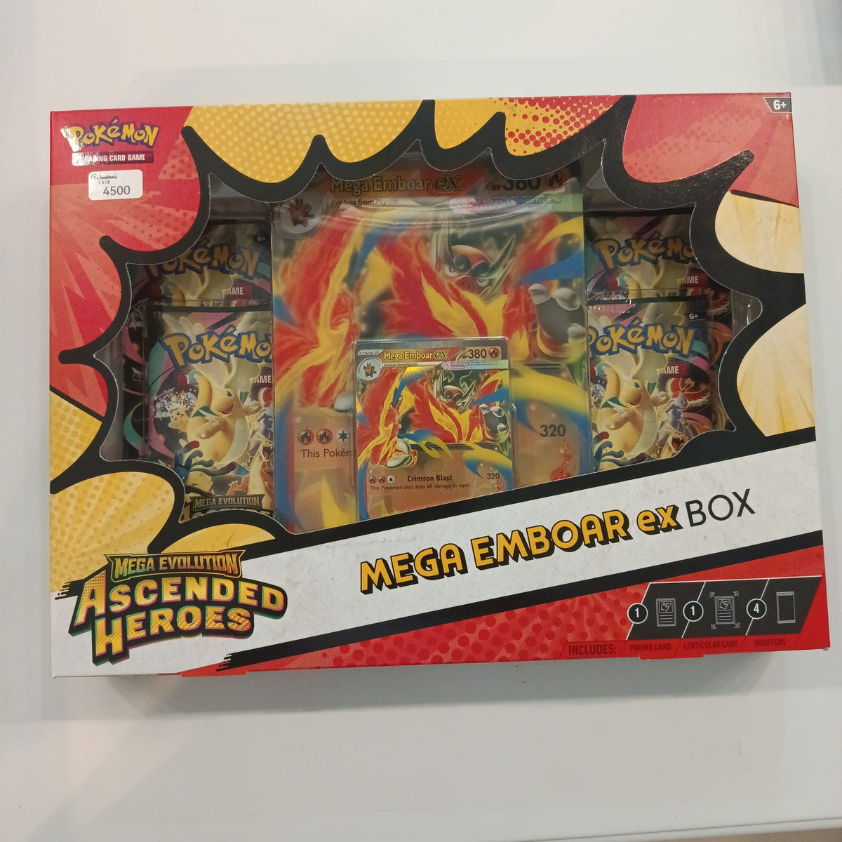 2026 Pokemon TCG Mega Evolution Mega Emboar ex