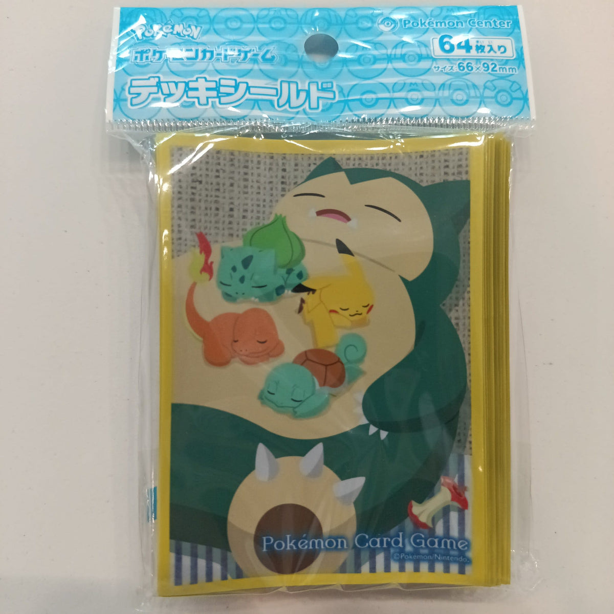 2026 Pokemon Pokemon Card Game Deck Shield Snorlax (Yellow)