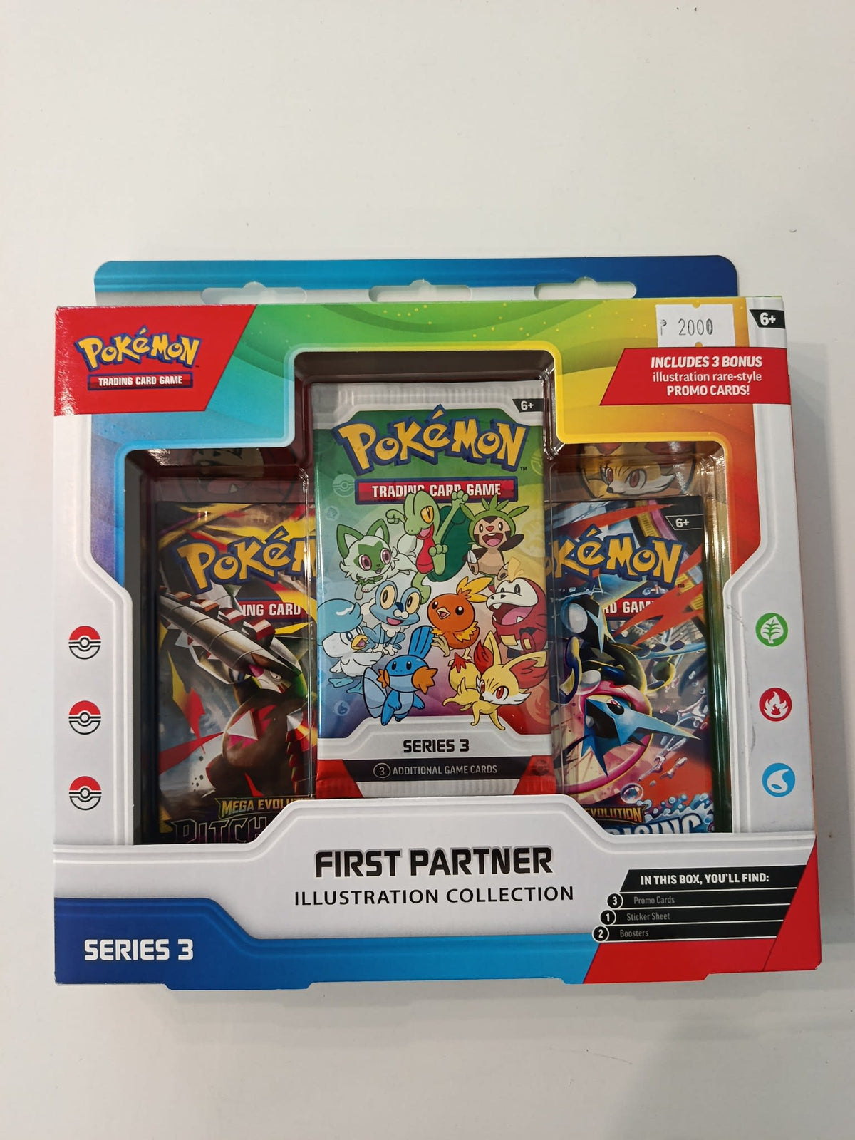 Pokemon First Partner Illustration Collection Series 3 First Partner Pokemon Collection Bo