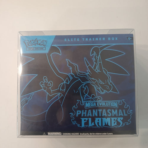 Pokemon Mega Evolution Phantasmal Flames Mega Charizard X ex Elite Trainer Box 2025 (Engli