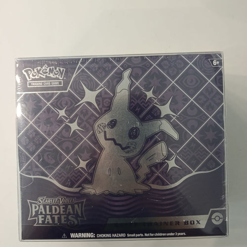 Pokemon Scarlet & Violet - Paldean Fates Mimikyu Elite Trainer Box 2024 (English)