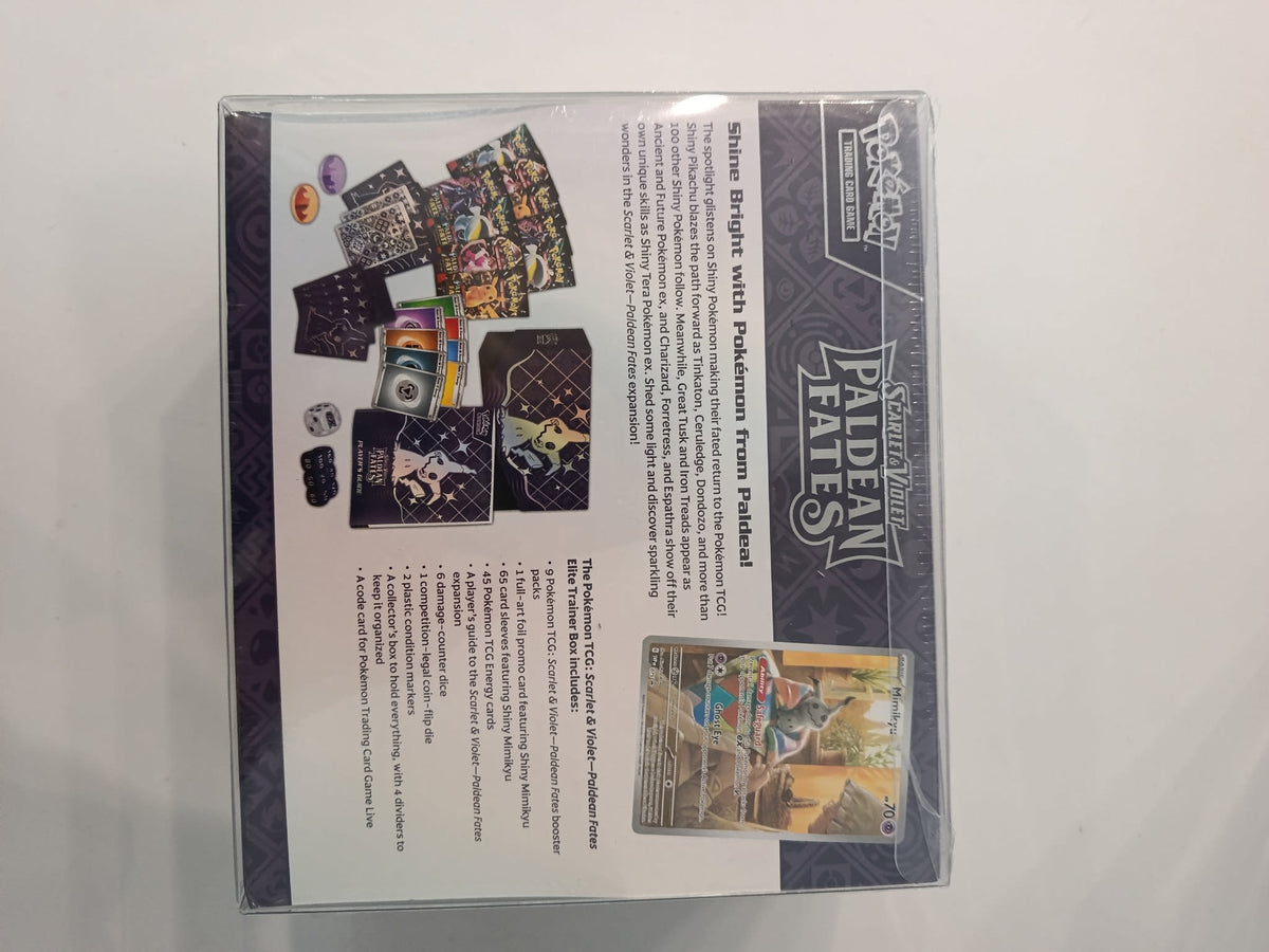Pokemon Scarlet & Violet - Paldean Fates Mimikyu Elite Trainer Box 2024 (English) - view 2