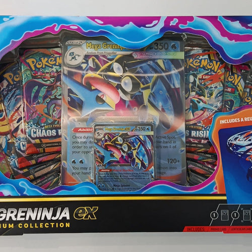 Pokemon Mega Greninja ex Premium Collection Box (English)