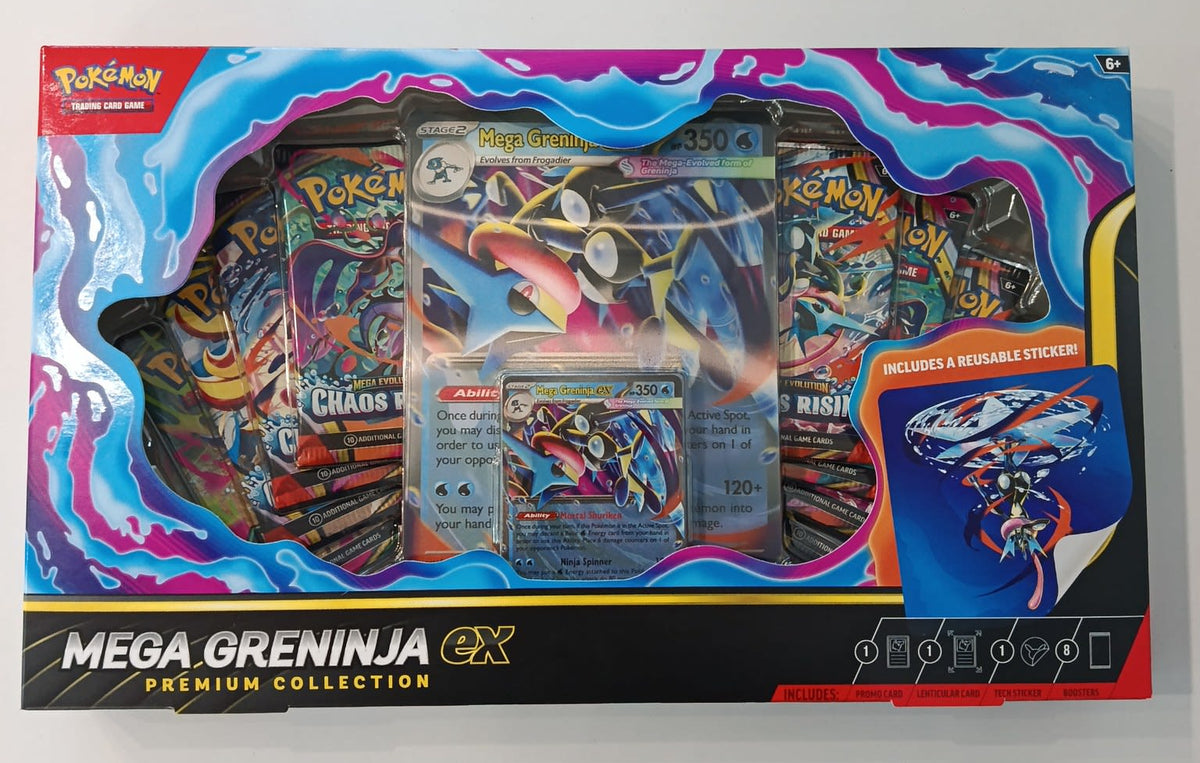 Pokemon Mega Greninja ex Premium Collection Box (English)