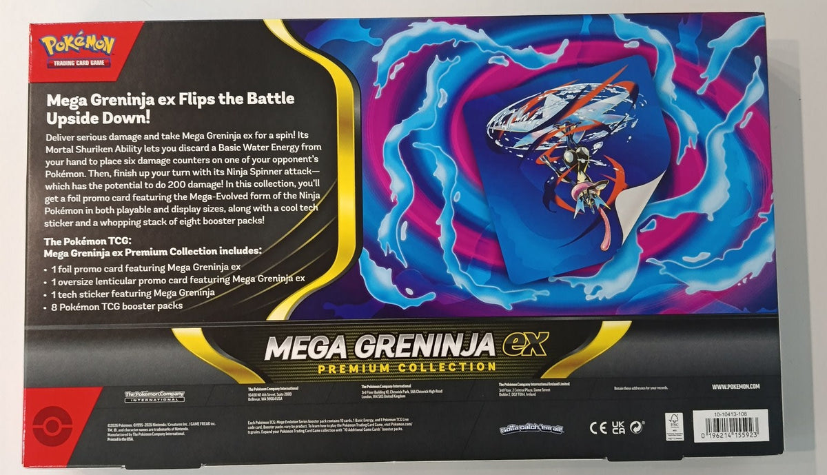 Pokemon Mega Greninja ex Premium Collection Box (English) - view 2