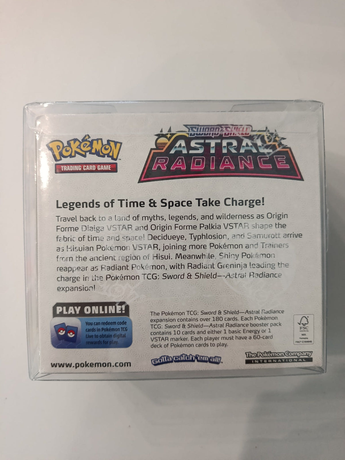 Pokemon Sword & Shield Astral Radiance Origin Forme Dialga VSTAR 2022 (English) - view 2