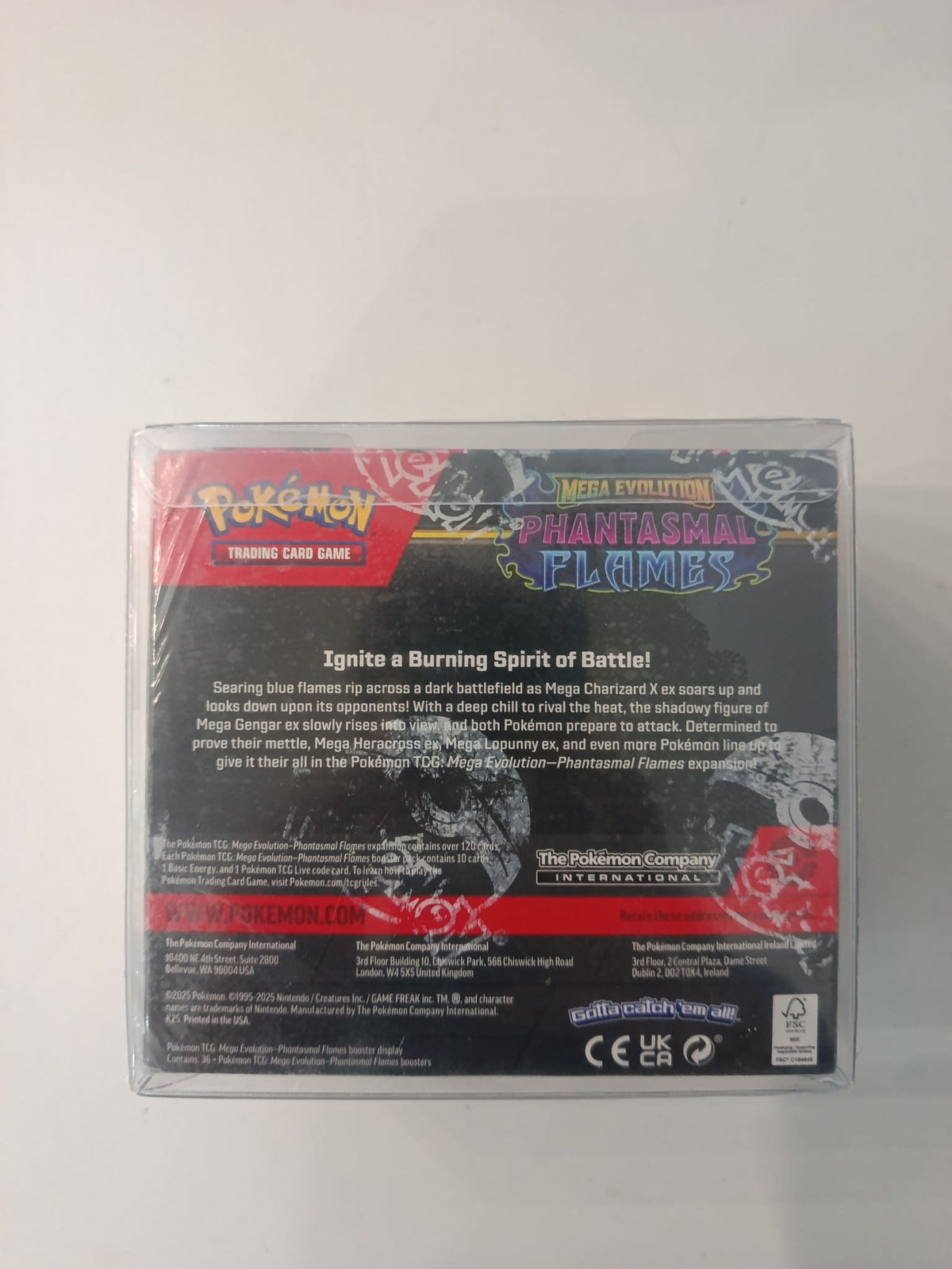 Pokemon Mega Evolution Phantasmal Flames Mega Charizard X ex 2025 (English) - view 2