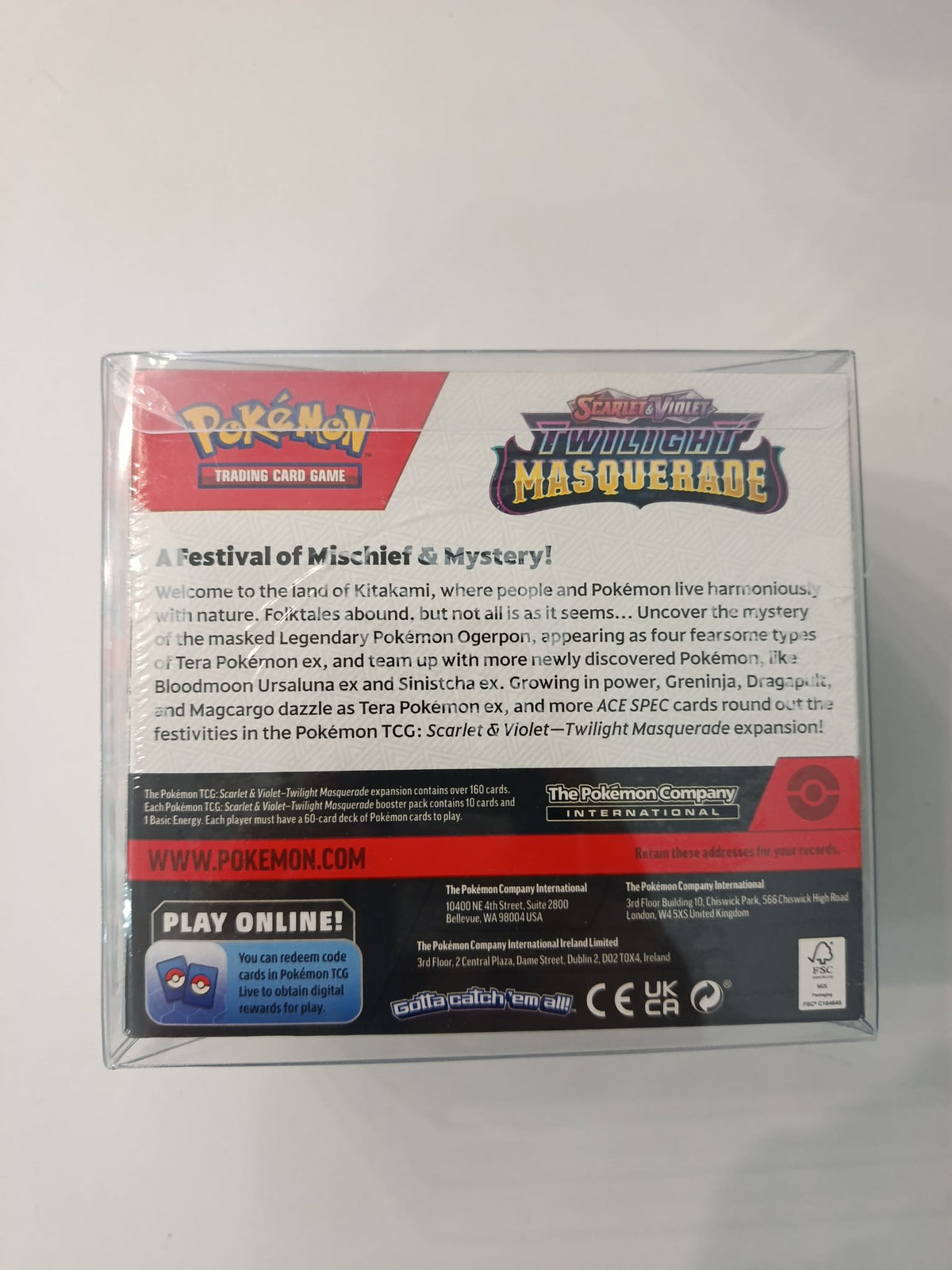 Pokemon Twilight Masquerade Ogerpon 2024 (English) - view 2