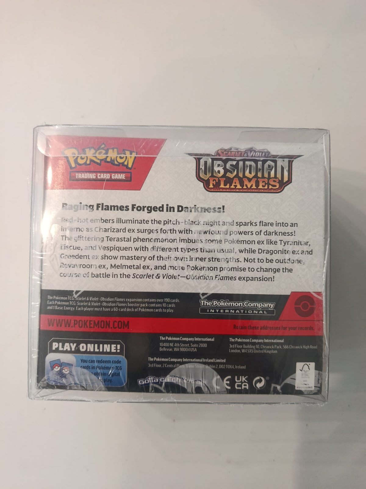 Pokemon Scarlet & Violet — Obsidian Flames Charizard ex 2023 (English) - view 2