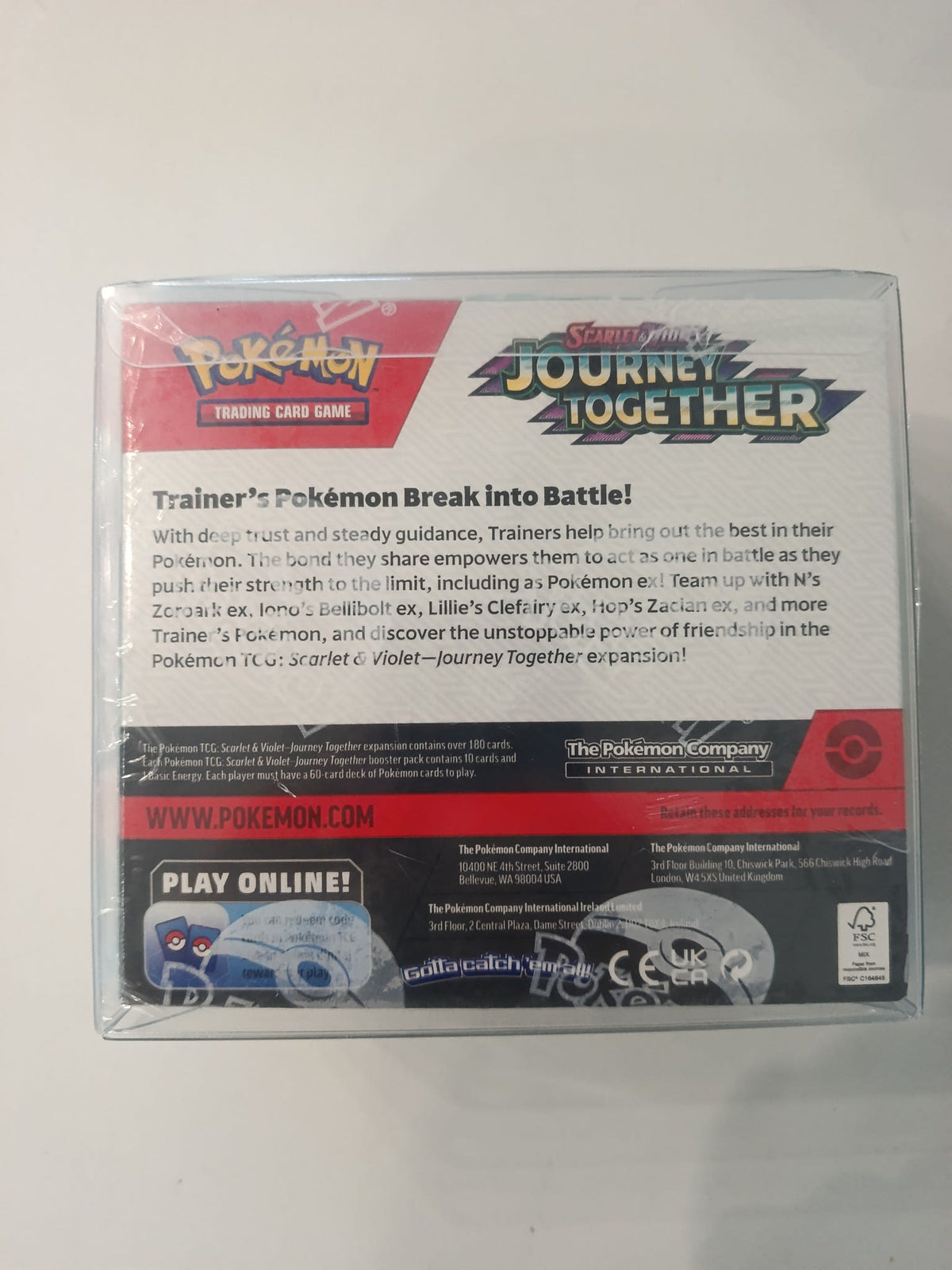 Pokemon Scarlet & Violet Journey Together N's Zoroark ex 2025 (English) - view 2