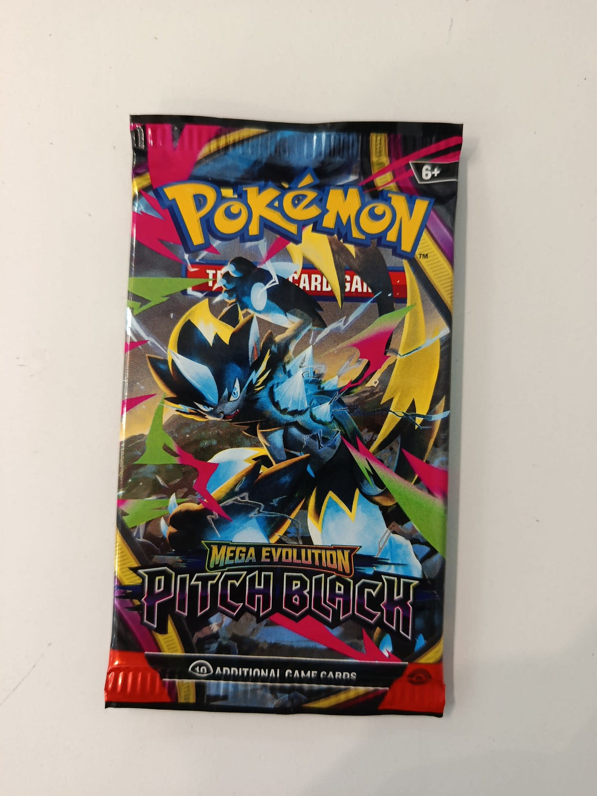 Pokemon Mega Evolution Pitch Black Mega Lucario Booster Pack (English)