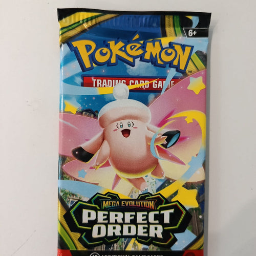 Pokemon Mega Evolution: Perfect Order Clefable Booster Pack (English)