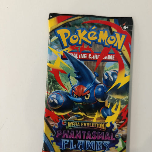 Pokemon Mega Evolution Phantasmal Flames Mega Heracross Booster Pack (English)