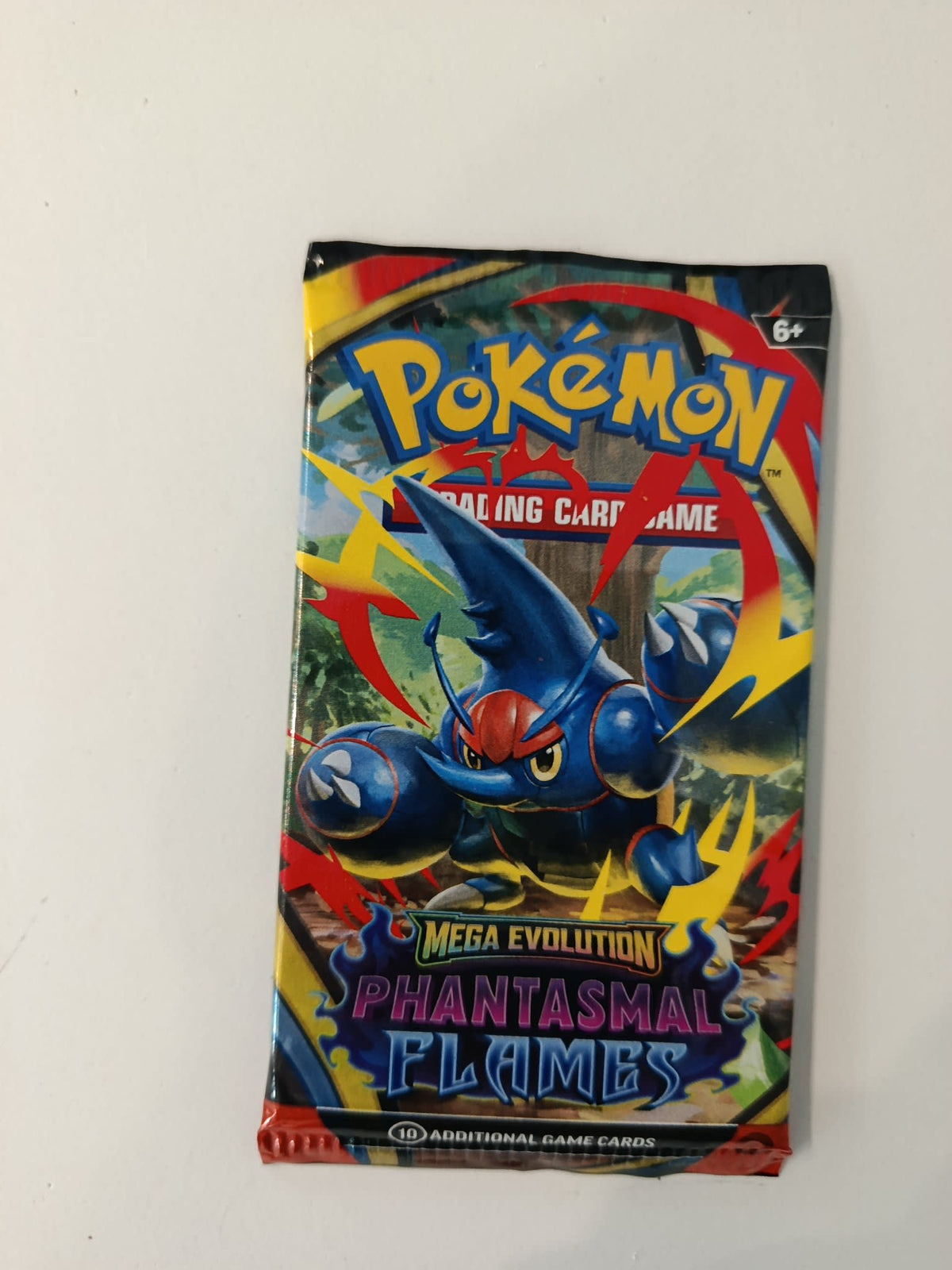 Pokemon Mega Evolution Phantasmal Flames Mega Heracross Booster Pack (English)