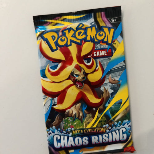 Pokemon Mega Evolution Chaos Rising Mega Pyroar Booster Pack (English)