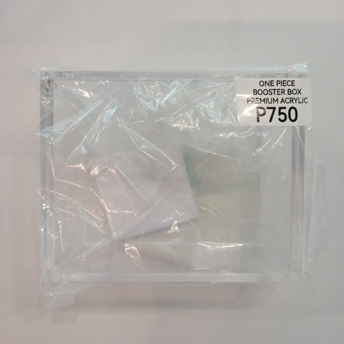 One Piece Card Game Premium Acrylic Booster Box Display Case Booster Box Display Case