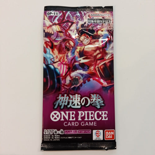 2014 One Piece Card Game OP-11 — 神速の拳 (Fist of the God Speed)