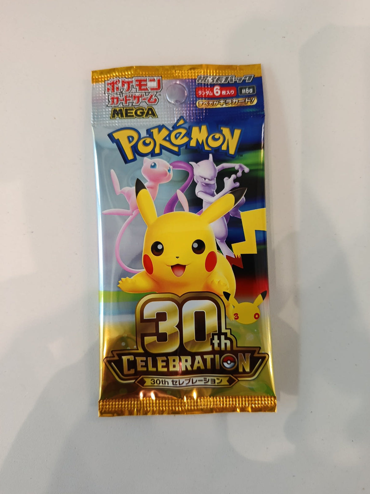 Pokemon 30th Celebration (M6a) Pikachu Booster Pack 2026 (Japanese)