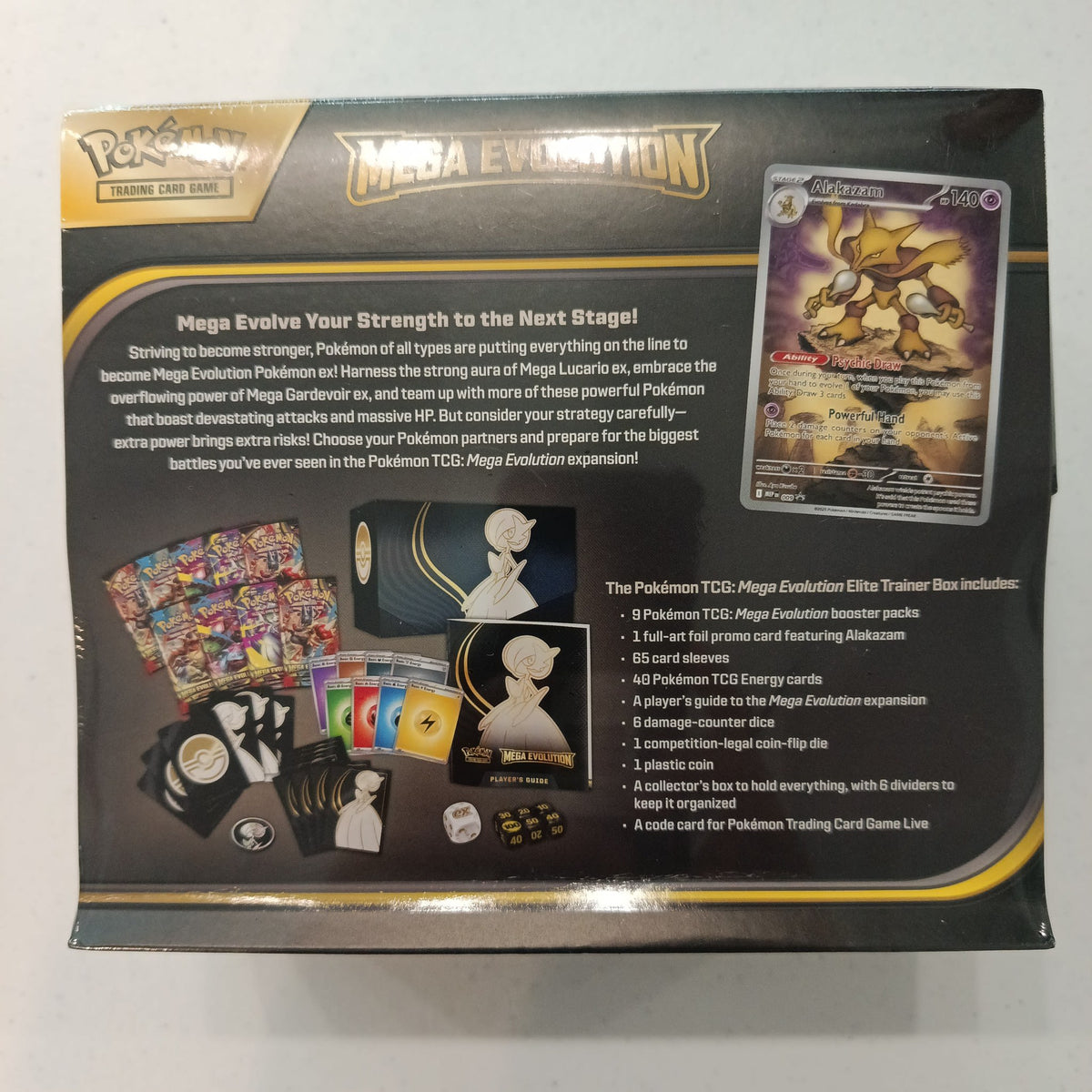 2024 Pokemon TCG Scarlet & Violet Alakazam Elite Trainer Box - view 2