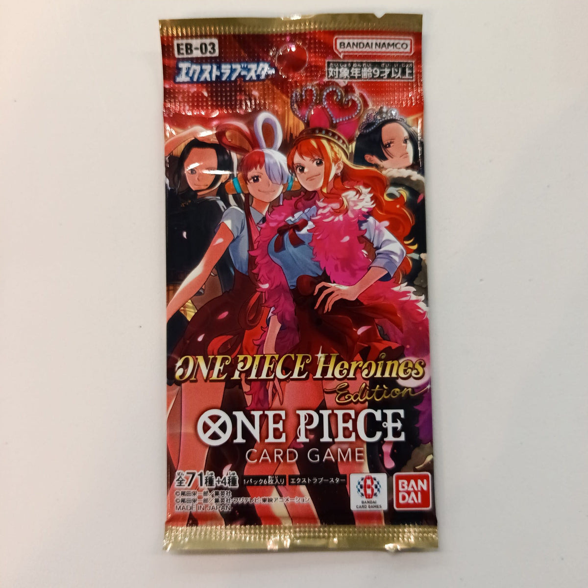 2024 One Piece Card Game Extra Booster Nami, Nico Robin, Perona, Boa Hancock #EB-03