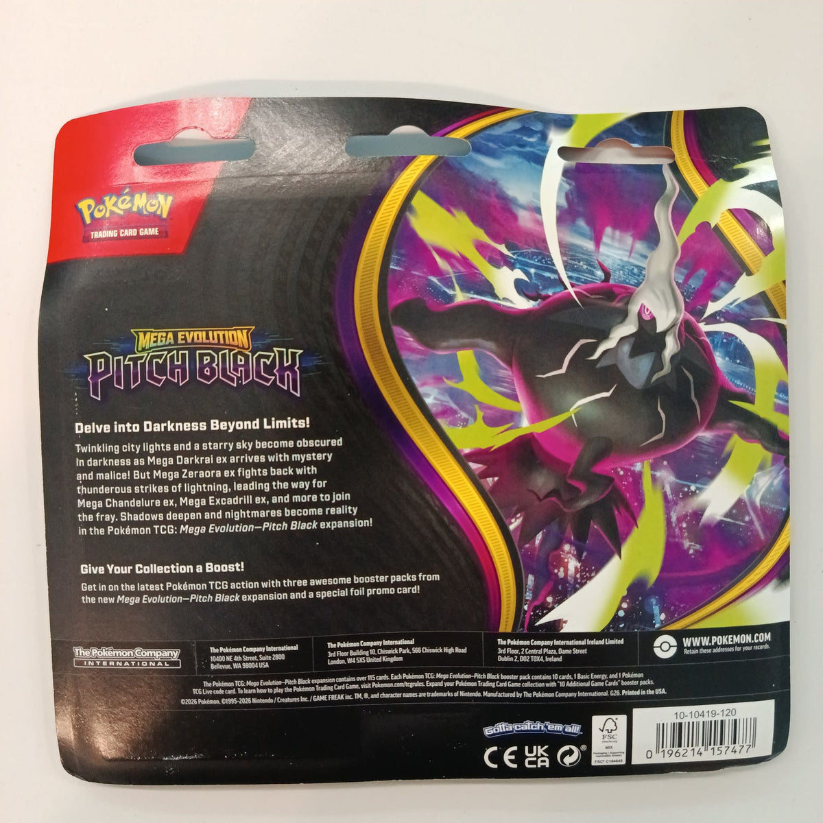 2026 Pokemon Trading Card Game Mega Evolution Binacle - view 2
