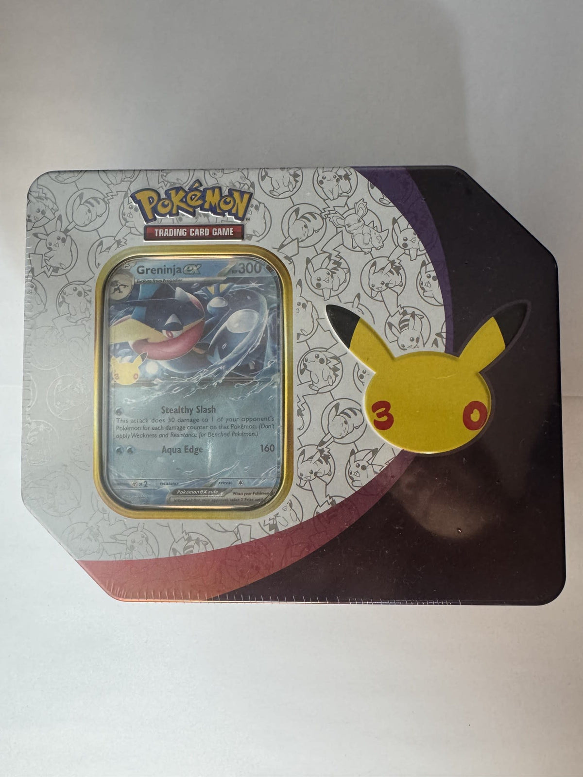 Pokemon 30th Celebration Greninja ex Tin 2026 (English)