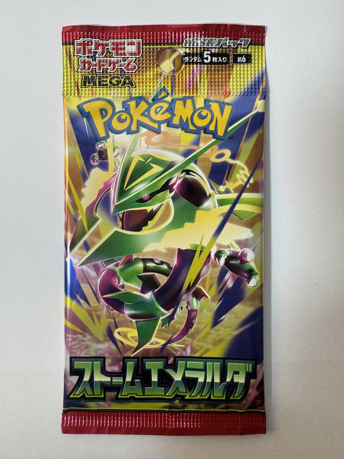 Pokemon Storm Emerald (M6) Mega Rayquaza Booster Pack 2015 (Japanese)
