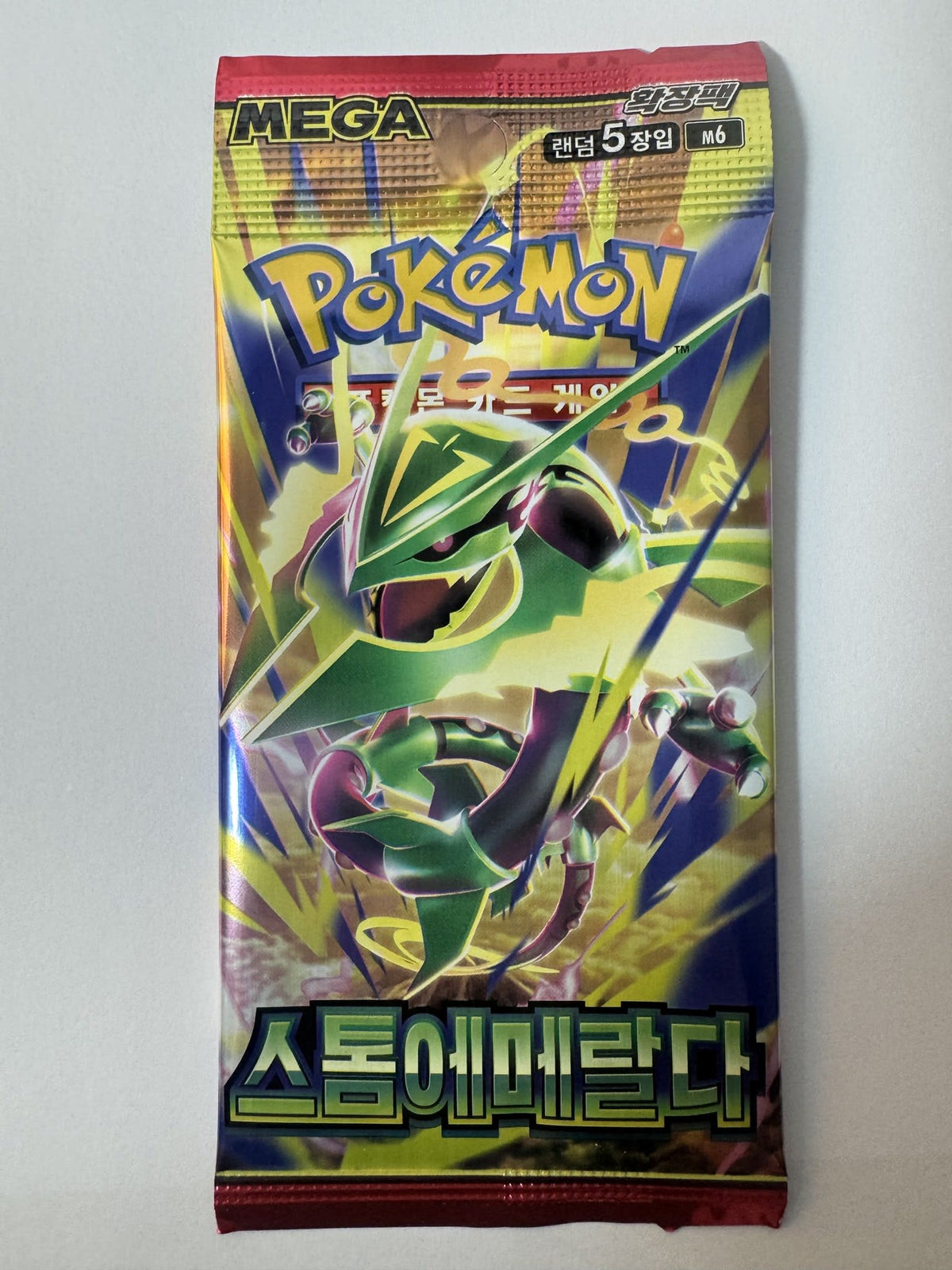 Pokemon Storm Emerald (M6) Mega Rayquaza Booster Pack 2015 (Korean)