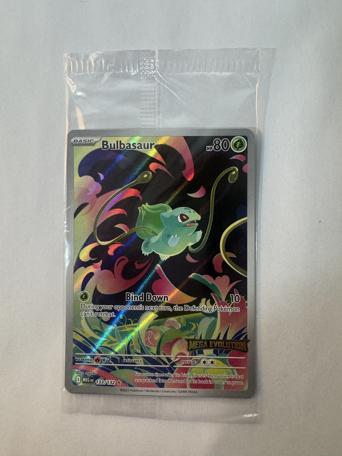Pokemon Bulbasaur MEG (Mega Evolution) #133/132 2025 (English)