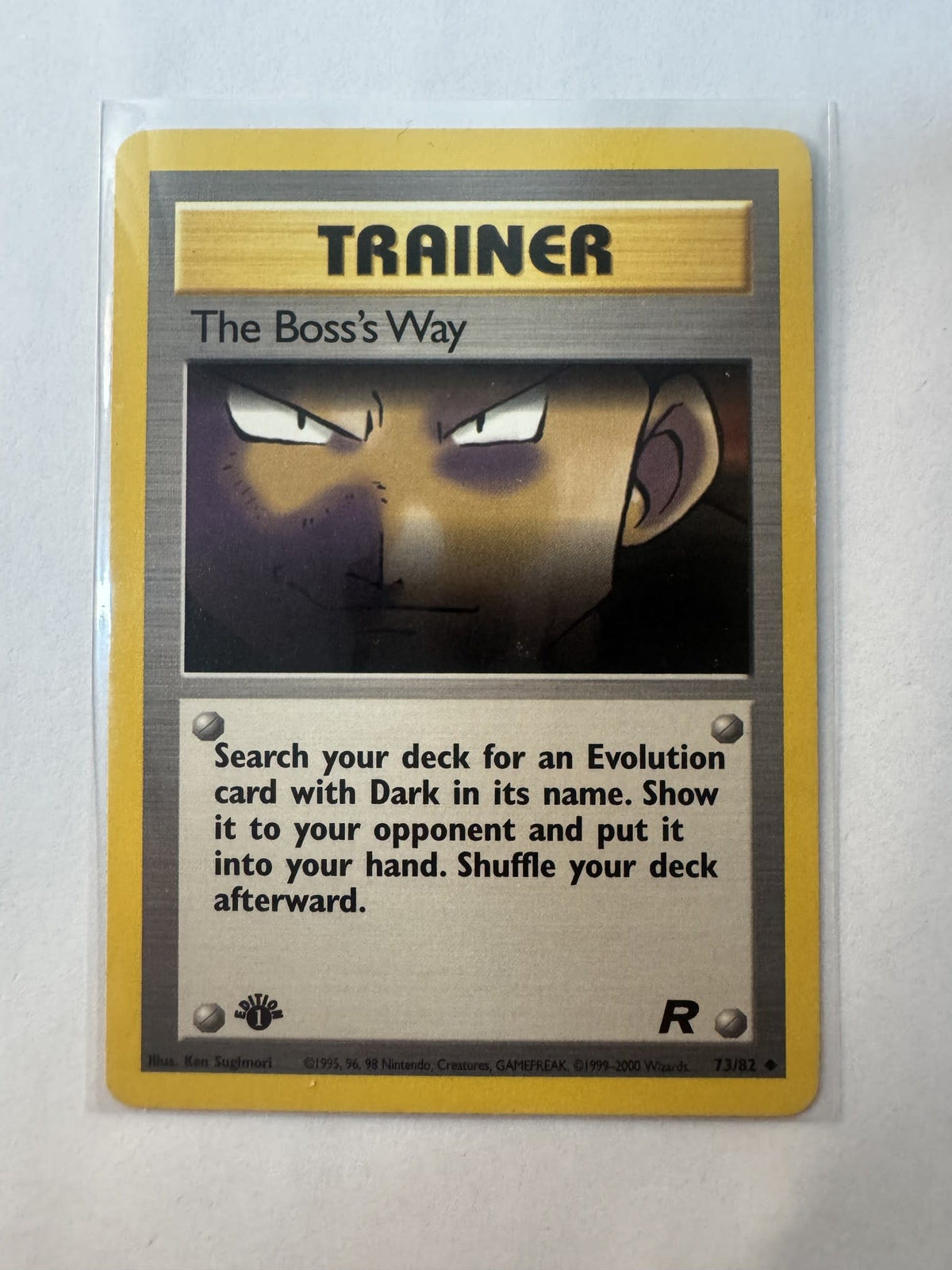 Pokemon The Boss's Way Team Rocket #73/82 2000 (English)
