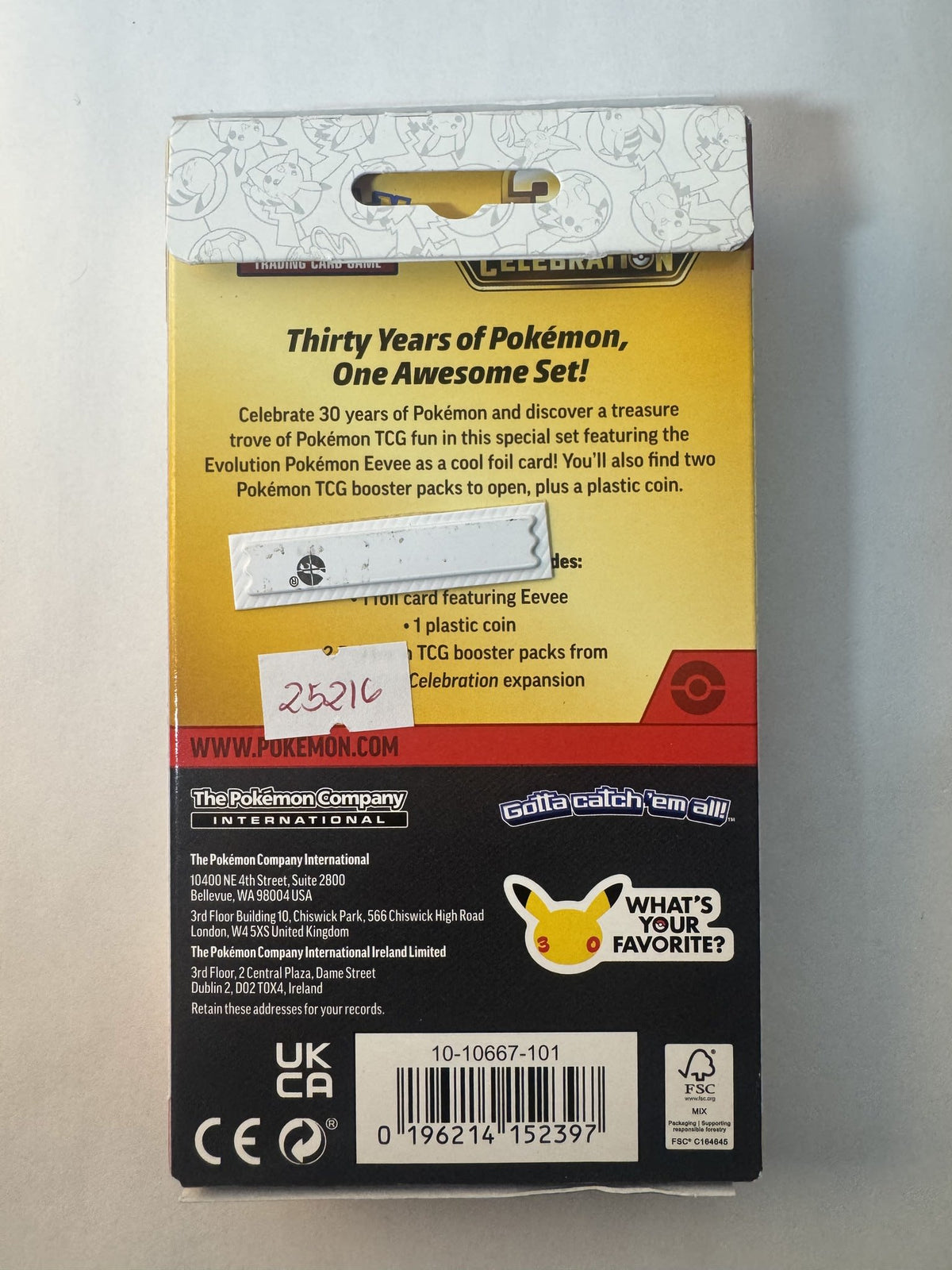 Pokemon Celebrations Eevee Knock Out Collection 2021 (English) - view 2