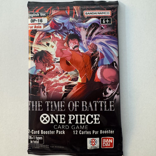 One Piece OP-16 The Time of Battle Booster Pack 2025 (English)