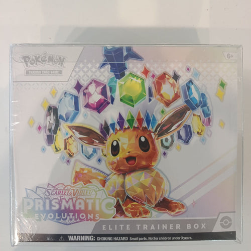 Pokemon Prismatic Evolutions Eevee Elite Trainer Box 2025 (English)