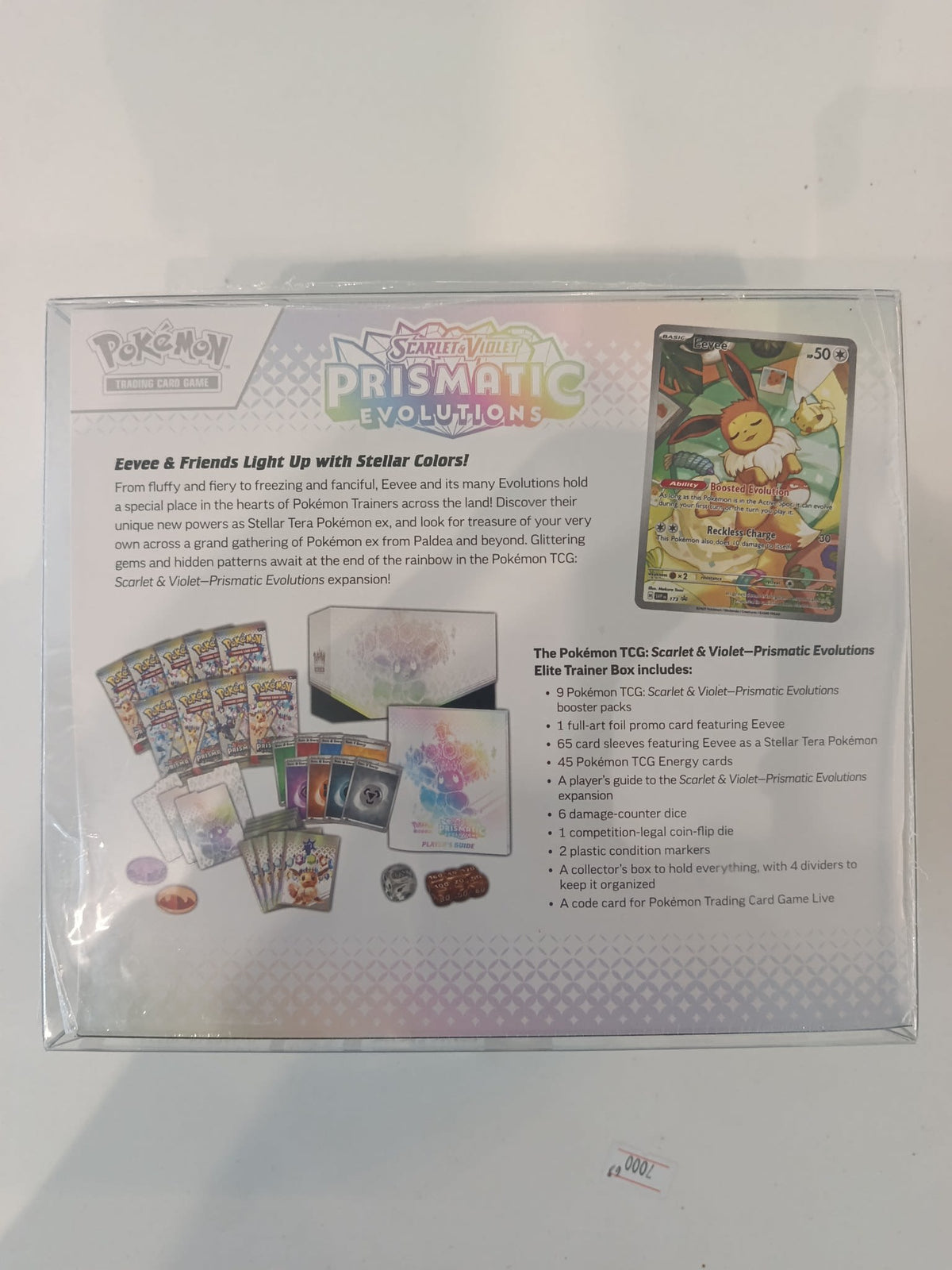 Pokemon Prismatic Evolutions Eevee Elite Trainer Box 2025 (English) - view 2