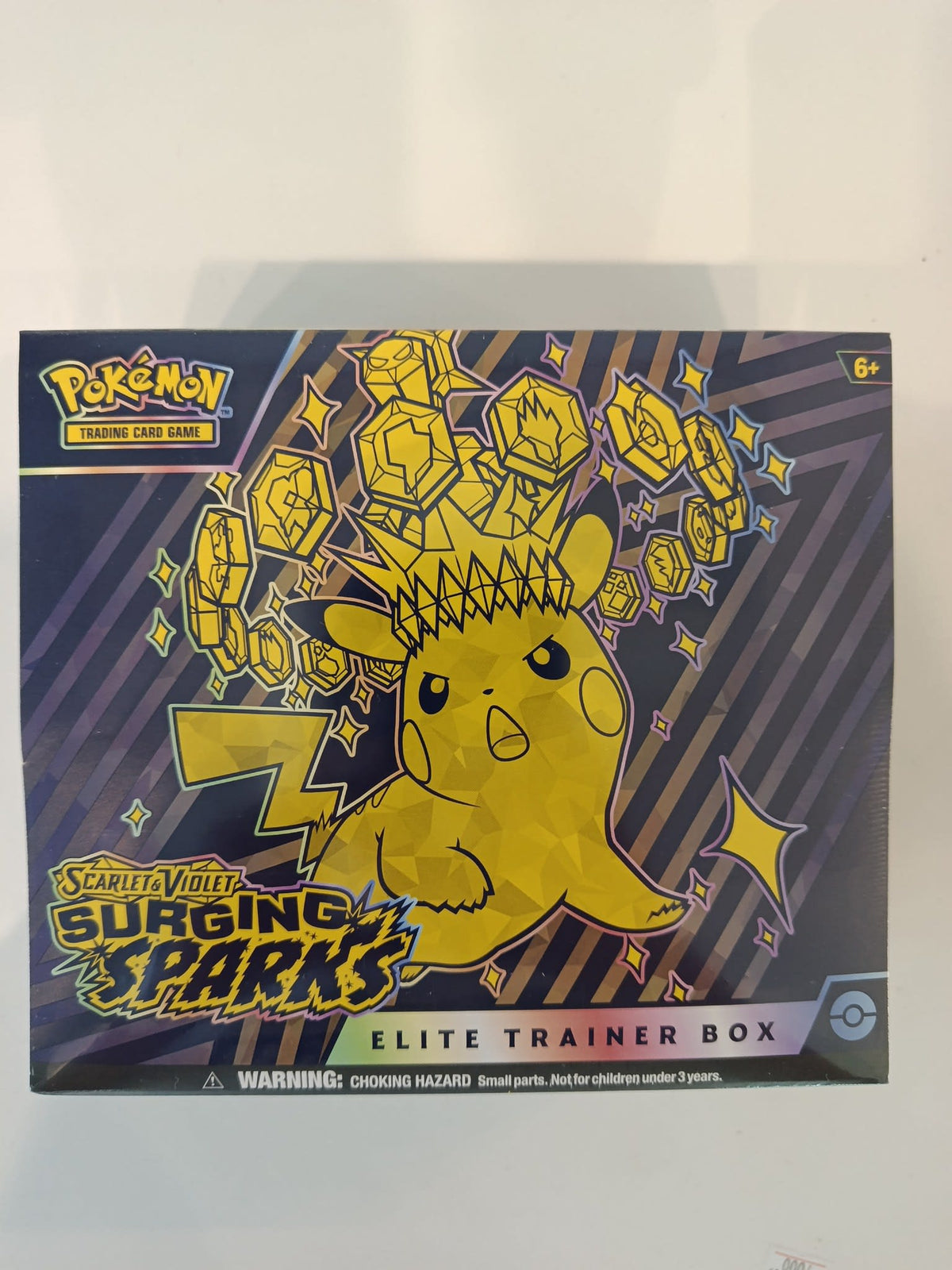 Pokemon Surging Sparks Pikachu ex Elite Trainer Box 2024 (English)