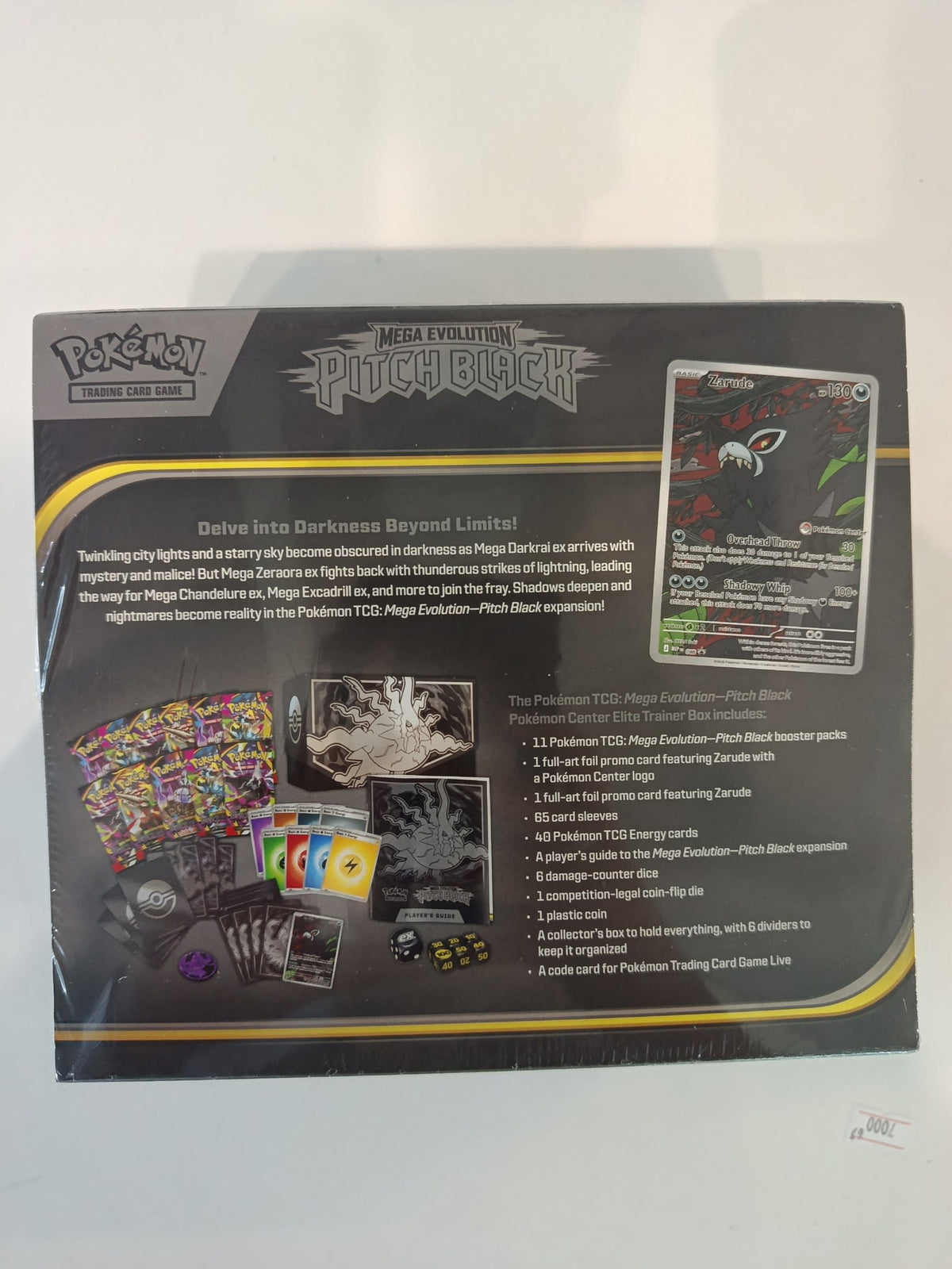 Pokemon Mega Evolution—Pitch Black Mega Darkrai ex Elite Trainer Box 2025 (English) - view 2